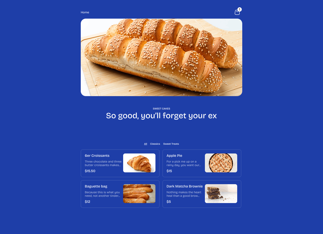 Professional catering website example with event booking - showcasing menu planning and event management