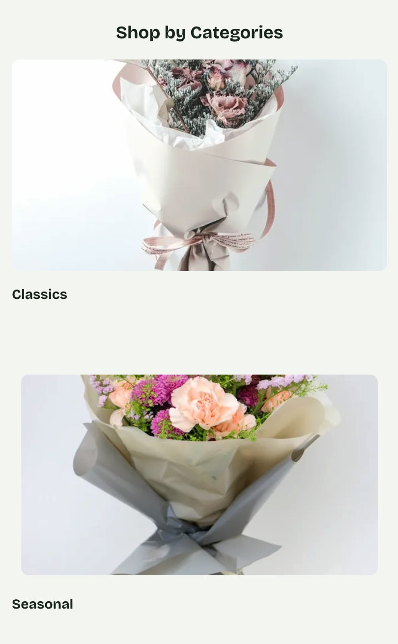 Product categories